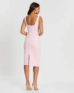 Mossman The Heart & Soul Midi Dress Pink Size 8 for rent on The Volte - image 2