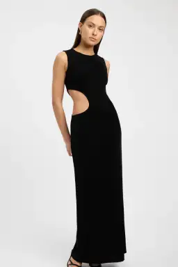 Kookai Margot Maxi Dress Black Size AU 8 for rent on The Volte - image 2