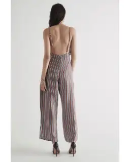 Sir the Label Zoe Jumpsuit Stripe Print Size AU 12 for rent on The Volte - image 2