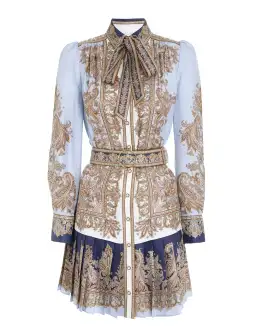 Zimmermann Luminous Paisley Mini Dress Paisley Print Size 8 for rent on The Volte - image 3