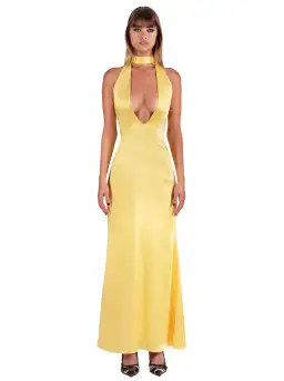 I am Delilah Margot Maxi Dress in Daffodil Size S / AU 8 for rent on The Volte - image 5