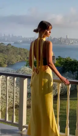 I am Delilah Margot Maxi Dress in Daffodil Size S / AU 8 for rent on The Volte - image 3