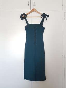 Tasha Cut Out Midi Dress | Size 12 | Bec & Bridge