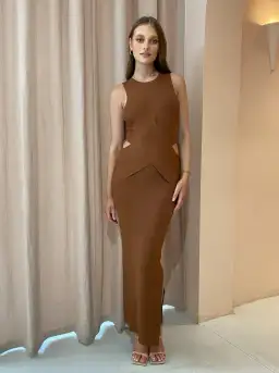 Sir The Label Josephine Dress Hazel Size 3 / AU 12