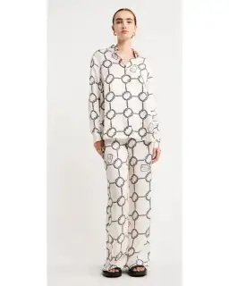 Roame Ria Pant In Nautique Print Size 1 / AU 8