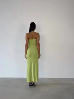 Bec & Bridge Myla Lime Strapless Dress Green Size 8 for rent on The Volte - image 2