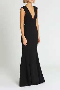 Jay Godfrey Victoria Light Gown in Black Size 12 for rent on The Volte - image 2