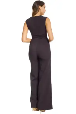 Jay Godfrey Rhodes Jumpsuit in Black Size 6 for rent on The Volte - image 3