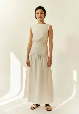 Sir The Label Lorena Maxi Dress White Size 0 / AU 6 for rent on The Volte - image 1