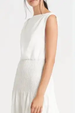 Sir The Label Lorena Maxi Dress White Size 0 / AU 6 for rent on The Volte - image 4