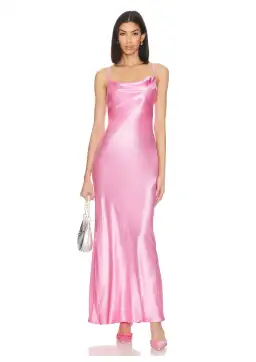 Bec & Bridge Mali Maxi Dress in Candy Pink Size 8 for rent on The Volte - image 1