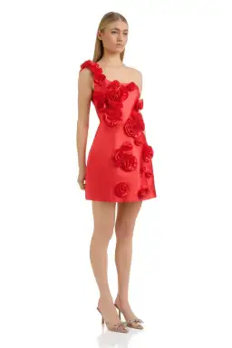 Eliya the Label Amara Dress Red Size S/ AU 8 for rent on The Volte - image 2
