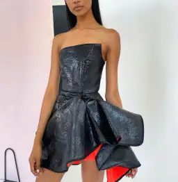 Eliya The Label Emma Dress Black Size 8 for rent on The Volte - image 2