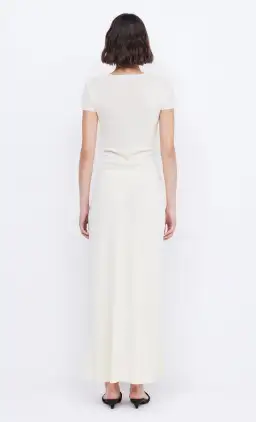 Bec & Bridge Caspian Knit Top Milk Cream Size 8 for rent on The Volte - image 2