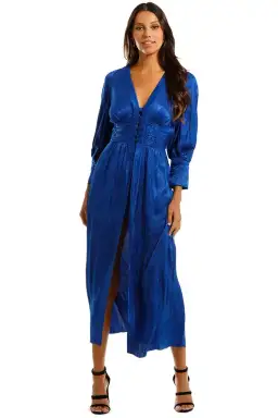 KITX Slinky Dress in Blue Size 10 for rent on The Volte - image 1