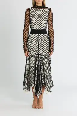 KITX Net Dress in Black Size 8 for rent on The Volte - image 1