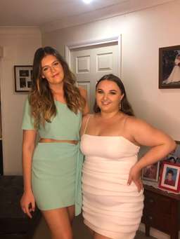 Finders Keepers Daniella Mini Dress - Mint Size L