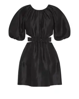 AJE Mimosa Cut Out Mini Dress Black Size 10  for rent on The Volte - image 5