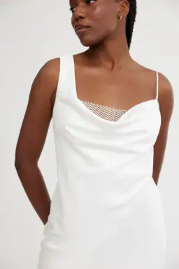 Significant Other Elodie Mini Dress Ivory Size 8  for rent on The Volte - image 4