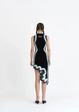 PH5 Brooklyn Wavy Asymmetric Dress Black Size S / AU 8 for rent on The Volte - image 3