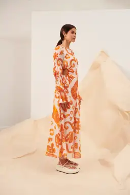 Kate Ford Elise Cut Out Gown in Artemis Size 2 / AU 10 for rent on The Volte - image 2