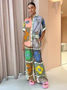 Alémais Trippy Troppo Shirt and Pants Set Multi Size 10
