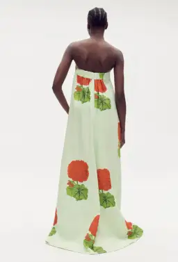 Oroton Posie Geranium Print Gown Floral Size 8 for rent on The Volte - image 2