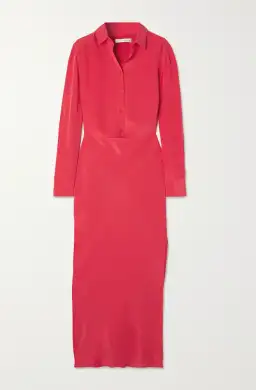 Christopher Esber Button Up Bias Shirt Dress Chilli Size 8 for rent on The Volte - image 3