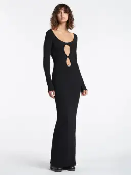 Sir The Label Petit Palace Maxi Black Size 8 for rent on The Volte - image 1