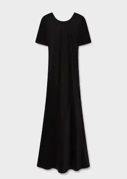 Silk Laundry Bias Dress Black Size 8 for rent on The Volte - image 4