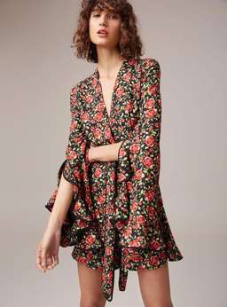 Outline Dress – Black Rose C/MEO Collective for rent on The Volte - image 2