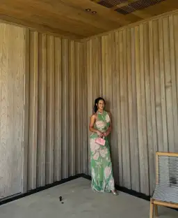 Arcina Ori Josefine Dress Green Floral Size 8 for rent on The Volte - image 7