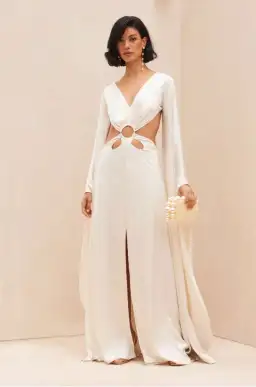 Cult Gaia Jasmin Dress White Size 8