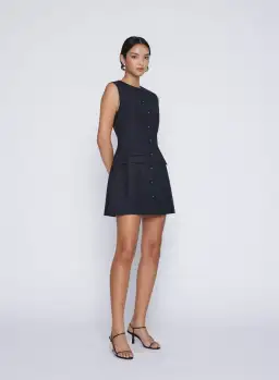 Anna Quan Sofia Dress Black  Size 12  for rent on The Volte - image 4