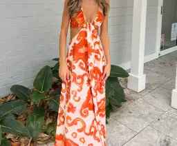 Kate Ford Elis Twist Gown Size 6/XS for rent on The Volte - image 3