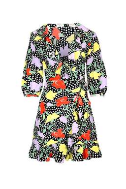Rixo London- Abigail Polka Dot Garden Dress for rent on The Volte - image 1