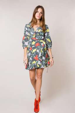 Rixo London- Abigail Polka Dot Garden Dress for rent on The Volte - image 2