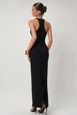 Effie Kats Eiza Gown Black Size 10 for rent on The Volte - image 3