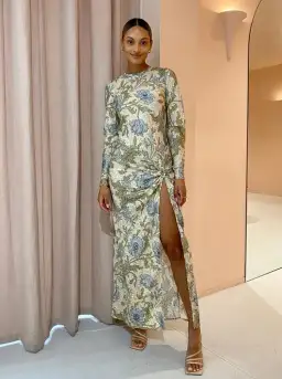 Sir the Label Maev Gown in Florence Print Size 1 / AU 8 for rent on The Volte - image 1