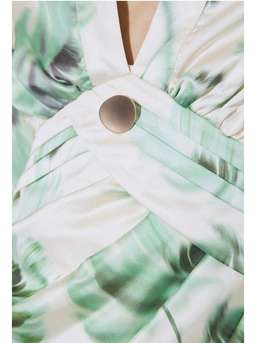 C/Meo collective renew dress cream washed floral size 8 for rent on The Volte - image 3