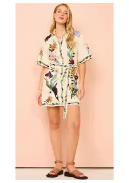 Alemais Meagan Mini Dress Print Size 6 for rent on The Volte - image 1