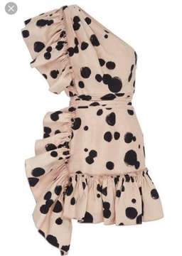 Aje Beronia Dress Print Size 8 for rent on The Volte - image 2