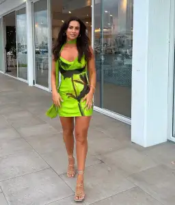 Rat & Boa Orisha Dress Green Floral Print Size 10 for rent on The Volte - image 1