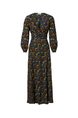 Scanlan Theodore Finch Maxi Dress Print Size 10 for rent on The Volte - image 5