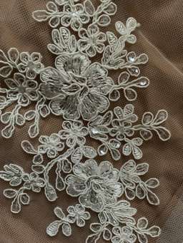 Winona Belle Lace Multi Strap Bodycon Dress in White Size 8 for rent on The Volte - image 4