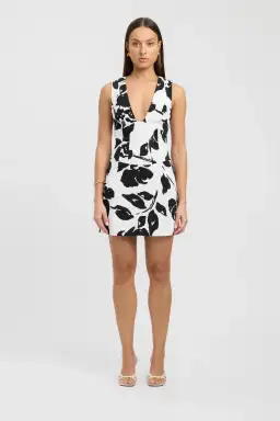Kookai Luna Corset Dress Print Size 8 for rent on The Volte - image 1