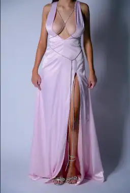 Alamour The Label Candice Dress Pink Size XS/Au 6 for rent on The Volte - image 3