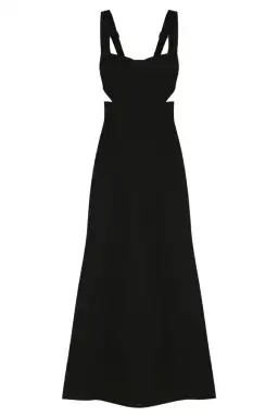 Shona Joy Amura Bustier Midi Dress Black Size 10 for rent on The Volte - image 5