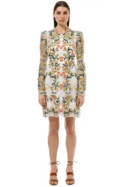Thurley Vasette Lace Mini Dress Floral Size 8 for rent on The Volte - image 1