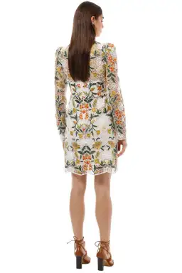 Thurley Vasette Lace Mini Dress Floral Size 8 for rent on The Volte - image 3